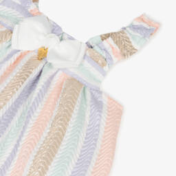Angel's Face-Girls Rainbow Jacquard Wave Blouse | Childrensalon Outlet