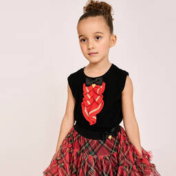 Angel's Face-Girls Red Tartan Tutu Skirt | Childrensalon Outlet
