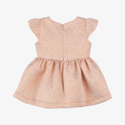 Angel's Face-Girls Rose Gold Jacquard Gown | Childrensalon Outlet
