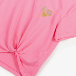 Angel's Face-Girls Shimmering Pink Angel Tee | Childrensalon Outlet