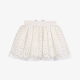 Angel's Face-Юбка из кружева Snowdrop с бантом для девочек | Childrensalon Outlet