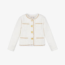 Angel's Face-Girls Snowdrop Tweed Blazer | Childrensalon Outlet