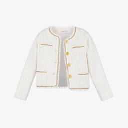 Angel's Face-Girls Snowdrop Tweed Blazer | Childrensalon Outlet