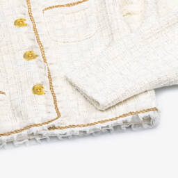 Angel's Face-Girls Snowdrop Tweed Blazer | Childrensalon Outlet