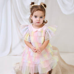 Angel's Face-Girls Soft Pink Tulle Delight | Childrensalon Outlet