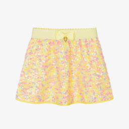 Angel's Face-تنورة تول صفراء براقة للبنات | Childrensalon Outlet