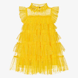 Angel's Face-Платье из тюля с пайетками для девочек | Childrensalon Outlet