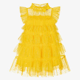 Angel's Face-Платье из тюля с пайетками для девочек | Childrensalon Outlet