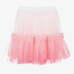 Angel's Face-Girls White & Pink Ombré Tutu Skirt | Childrensalon Outlet