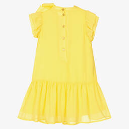 Angel's Face-فستان شيفون لون أصفر | Childrensalon Outlet