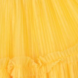 Angel's Face-Girls Yellow Tulle Skirt | Childrensalon Outlet
