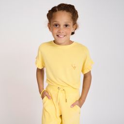 Camiseta Top Model Niña T-Shirt Amarillo 