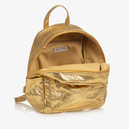 Angel's Face-Gold Bow Backpack (26cm) | Childrensalon Outlet