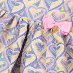 Angel's Face-Pink & Blue Heart Dress | Childrensalon Outlet