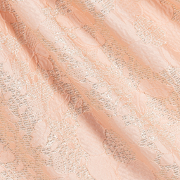 Angel's Face-Pink & Gold Jacquard Skirt | Childrensalon Outlet