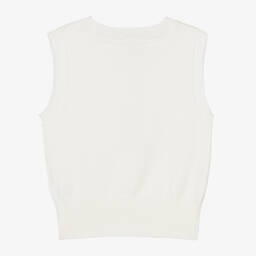 Angel's Face-Snowdrop Knit Cotton Vest for Girls | Childrensalon Outlet