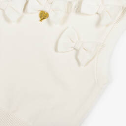 Angel's Face-Snowdrop Knit Cotton Vest for Girls | Childrensalon Outlet