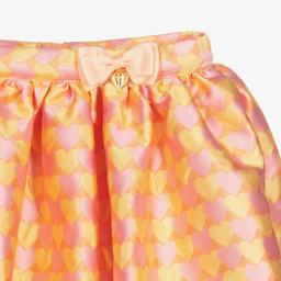 Angel's Face-Teen Girls Orange Heart Skirt | Childrensalon Outlet