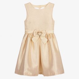 Angel's Face-Teen Girls Pale Gold Dress | Childrensalon Outlet