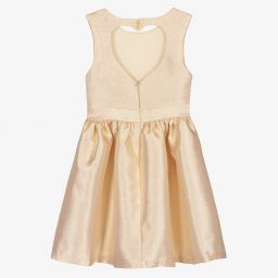 Angel's Face-Teen Girls Pale Gold Dress | Childrensalon Outlet