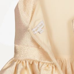 Angel's Face-Teen Girls Pale Gold Dress | Childrensalon Outlet
