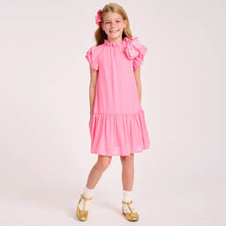 Angel's Face-Teen Girls Pink Chiffon Dress  | Childrensalon Outlet