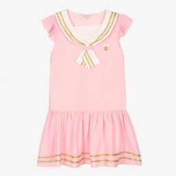 Angel's Face-Teen Girls Pink Sailor Dress | Childrensalon Outlet