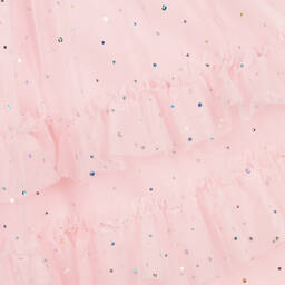 Angel's Face-Teen Girls Pink Tulle Midi Skirt | Childrensalon Outlet