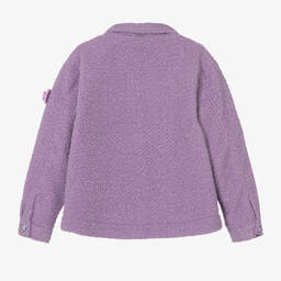 Angel's Face-Teen Girls Purple Teddy Fleece Jacket | Childrensalon Outlet