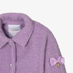 Angel's Face-Teen Girls Purple Teddy Fleece Jacket | Childrensalon Outlet