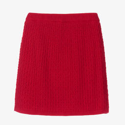Angel's Face-Teen Girls Red Knitted Skirt | Childrensalon Outlet