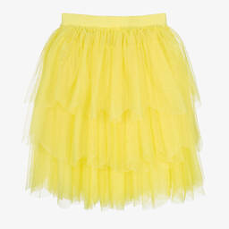Angel's Face-Teen Girls Yellow Tulle Tutu Skirt | Childrensalon Outlet