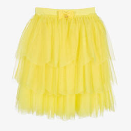 Angel's Face-Teen Girls Yellow Tulle Tutu Skirt | Childrensalon Outlet