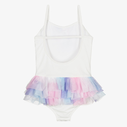 Angel's Face-Белый купальник для подростков (UPF50+) | Childrensalon Outlet