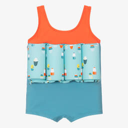 Archimede-Голубой костюм-поплавок (SPF50+) | Childrensalon Outlet