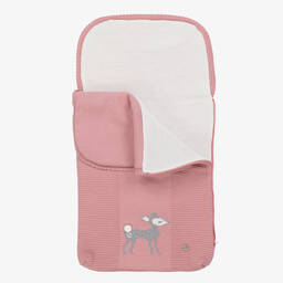 Artesanía Granlei-Baby Girls Pink Knitted Nest (72cm) | Childrensalon Outlet
