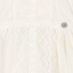 ارتيزانيا  غرانلي-فستان مراسم تول ودانتيل لون عاجي | Childrensalon Outlet