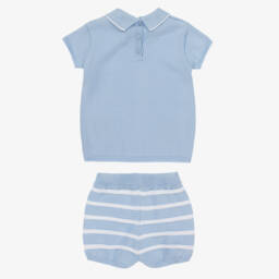 Artesanía Granlei-طقم صيفي أزرق سماوي للأولاد | Childrensalon Outlet