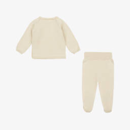 Artesanía Granlei-Бежевый уютный вязаный комплект для мальчиков | Childrensalon Outlet