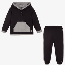 Artesanía Granlei-تراكسوت أكريليك محبوك لون كحلي للأولاد | Childrensalon Outlet