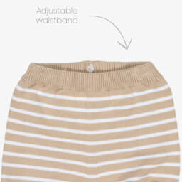 Artesanía Granlei-Boys Classic Beige Knit Ensemble | Childrensalon Outlet