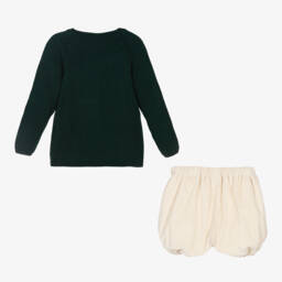 Artesanía Granlei-Boys Corduroy Robin Shorts Ensemble | Childrensalon Outlet