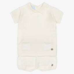 Artesanía Granlei-طقم محبوك كريمي للأولاد | Childrensalon Outlet