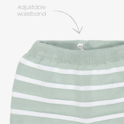 Artesanía Granlei-طقم صيفي محبوك باللون الزمردي للأولاد | Childrensalon Outlet