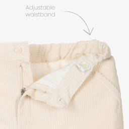 ارتيزانيا  غرانلي-طقم شورت قطن وأكريليك محبوك لون أخضر وعاجي للأولاد | Childrensalon Outlet