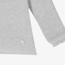 Artesanía Granlei-Boys Grey Knitted Trouser Set | Childrensalon Outlet