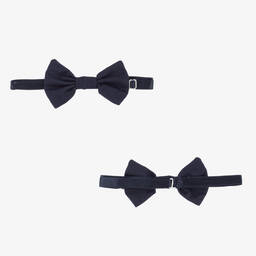 ارتيزانيا  غرانلي-طقم شورت قطن لون عاجي وكحلي للأولاد | Childrensalon Outlet