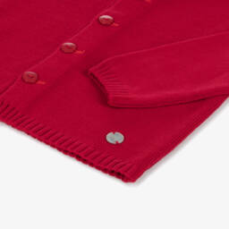 ارتيزانيا  غرانلي-كارديغان محبوك لون أحمر للأولاد | Childrensalon Outlet