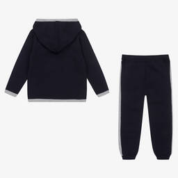 Artesanía Granlei-Сине-серый вязаный топ и штанишки | Childrensalon Outlet