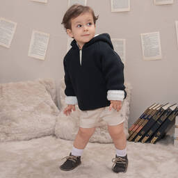 ارتيزانيا  غرانلي-بلوفر أكريليك محبوك لون كحلي للأولاد | Childrensalon Outlet